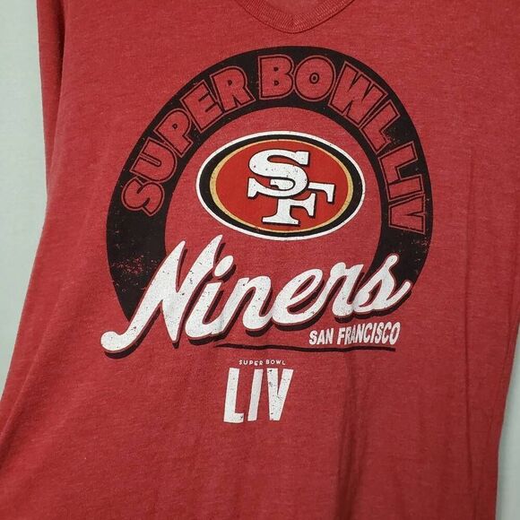 NFL 49ers XL Red Hoded Loght weight Top - Picture 3 of 8